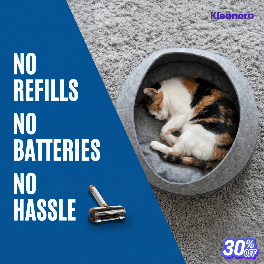 Kleanora™ Pet Hair Remover | Removes Pet Hair in Seconds